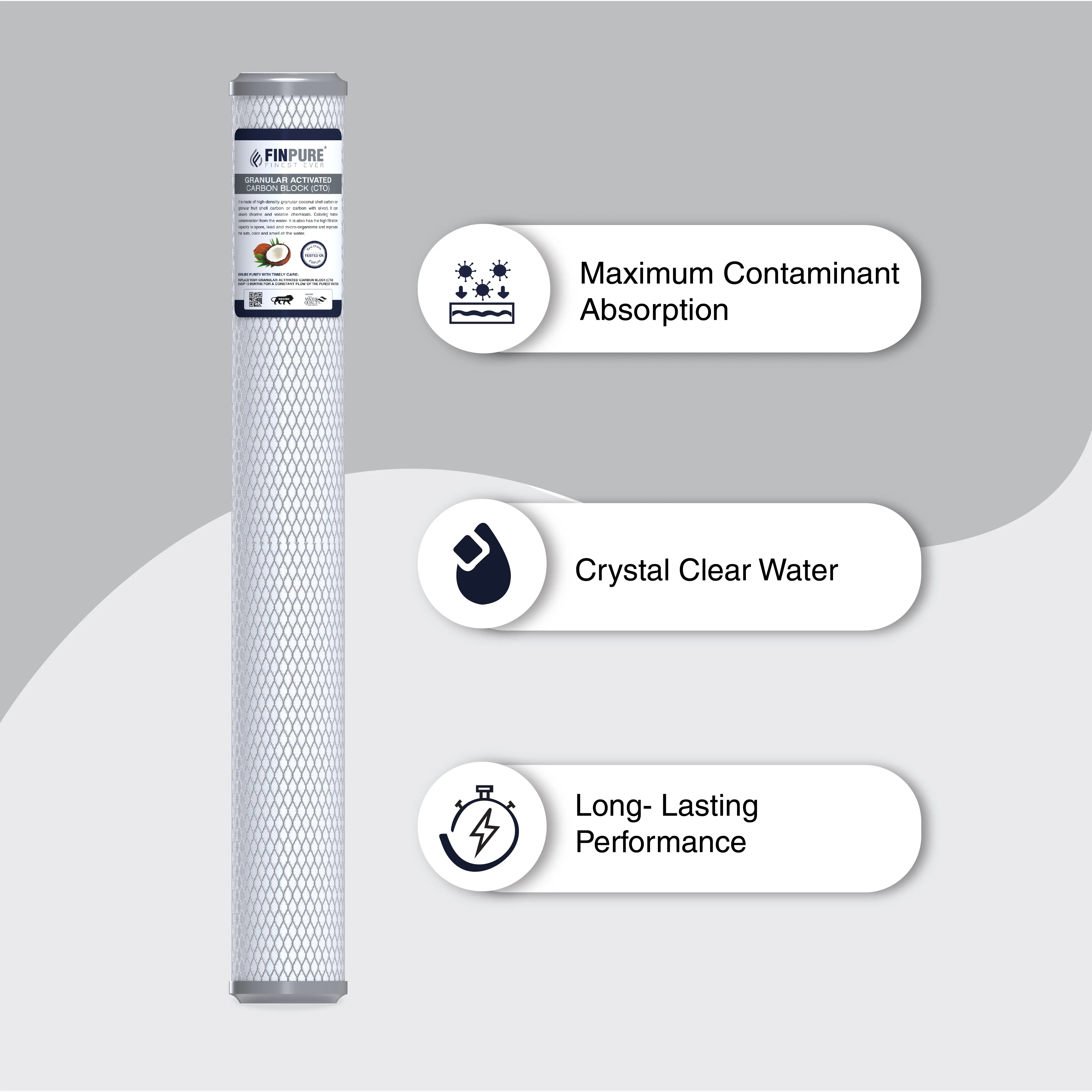 Granular Activated Carbon Block (CTO)